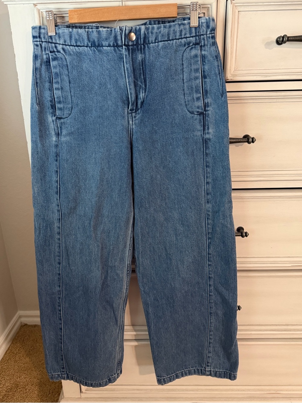 Pilcro wide leg jeans